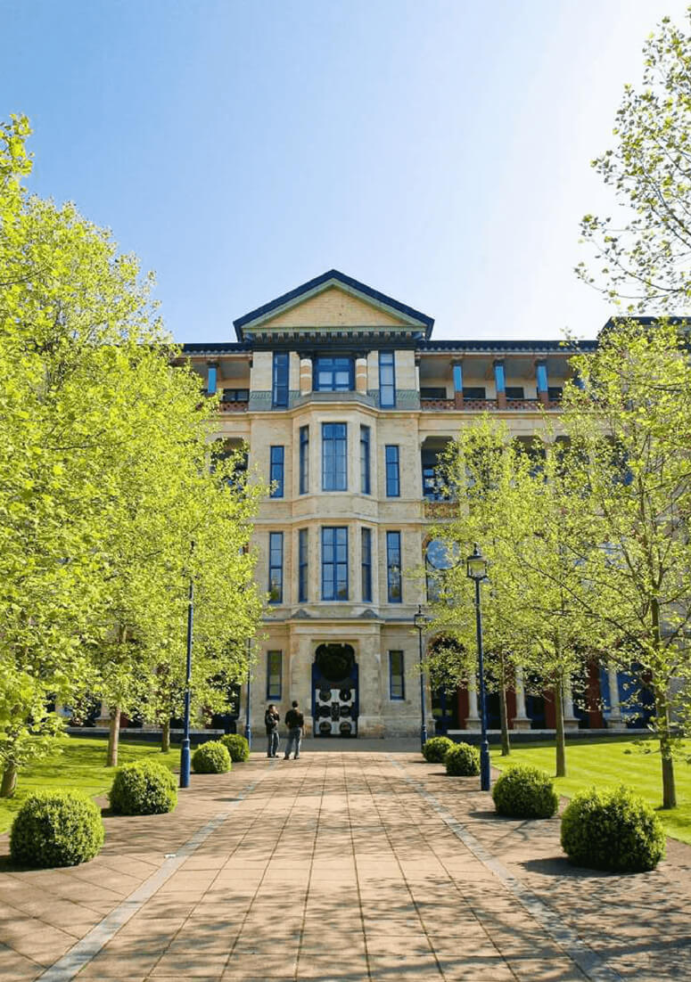 Cambridge Judge Business School ESG specialist business school exterior